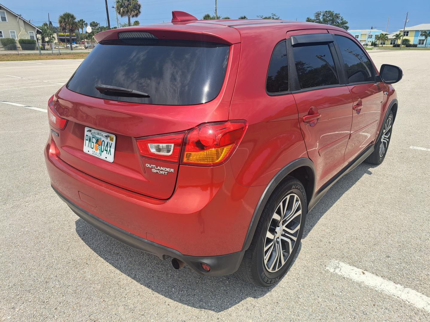 2017 RED Mitsubishi Outlander Sport 2.0 ES CVT (JA4AP3AU2HZ) with an 2.0L L4 DOHC 16V engine, CVT transmission, located at 1181 Aurora Rd, Melbourne, FL, 32935, (321) 241-1100, 28.132914, -80.639175 - Photo#1